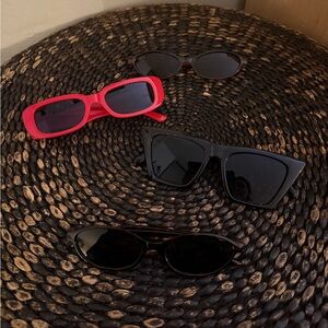 assortment of sunglasses